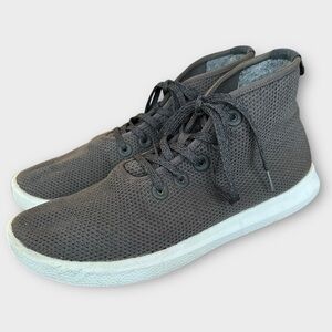 Allbirds Tree Topper High Top Sneakers Men's 11‎ Stormy Gray Lightweight Shoes